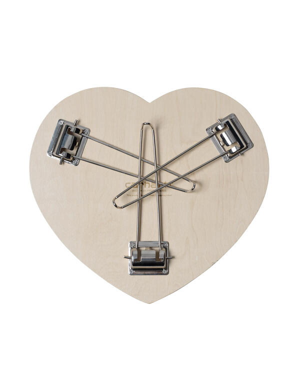 サイドテーブル・ナイトテーブル・ローテーブル Carhartt HEART FOLDING TABLE - Black Carhartt WIP Heart Folding Table | I035830.0D2XX | AFEW STORE